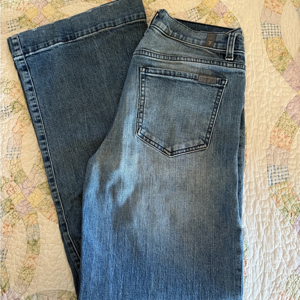 7FAMK High Rise Jeans